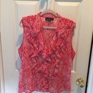 Beautiful sleeveless blouse